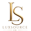 Luxsource UK logo with a gold 'LS' on a white background